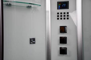 Platinum Corner Steam Shower | 35” x 35” x 87” DZ934