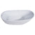 ALFI 68-Inch Oval White Freestanding Acrylic Soaking Bathtub AB8826