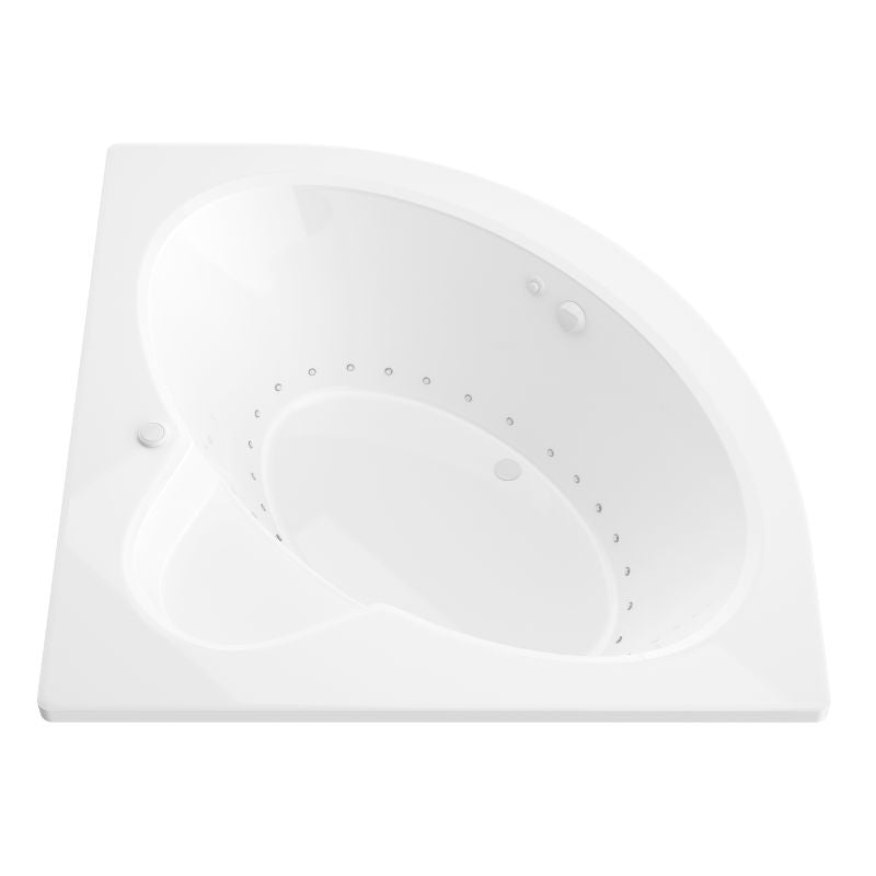 Atlantis Whirlpools Alexandria 60 x 60 Corner Bathtub 6060A