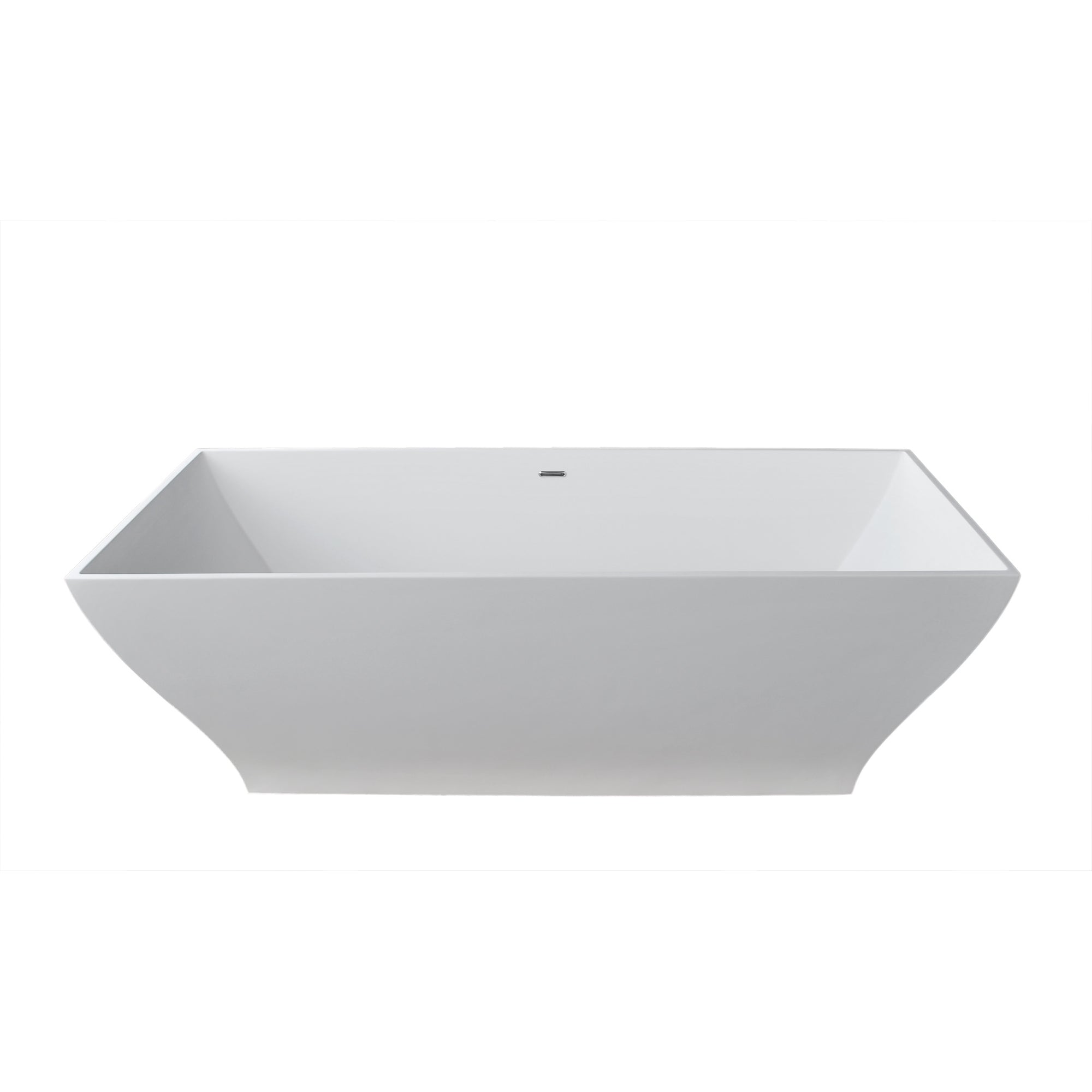 Atlantis Whirlpools Blythe 32 x 71 Artificial Stone Freestanding Bathtub 7131BHSXCWXX