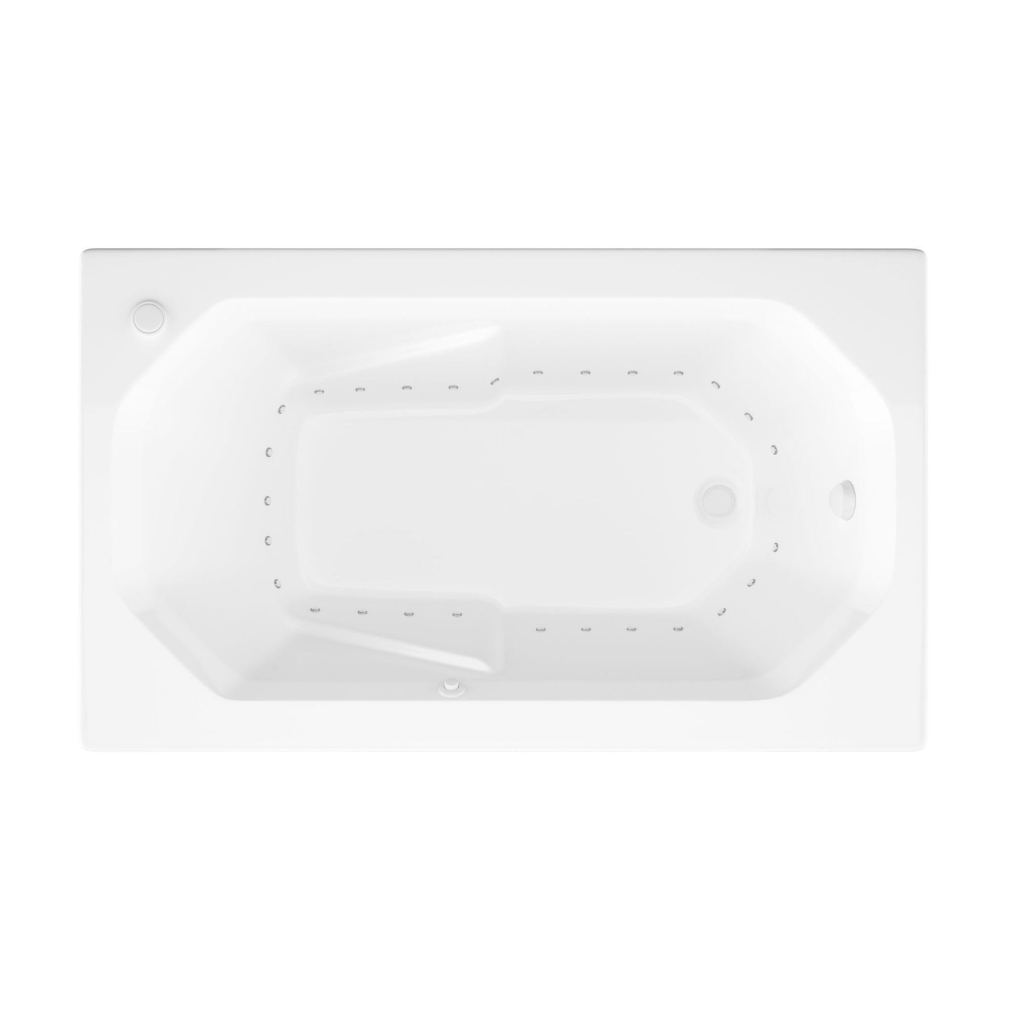 Atlantis Whirlpools Mirage 36 x 60 Rectangular Bathtub 3660M