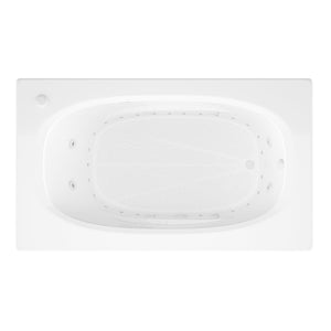 Atlantis Whirlpools Polaris 42 x 66 Rectangular Bathtub 4266P