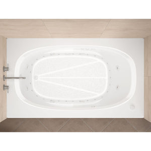 Atlantis Whirlpools Polaris 42 x 66 Rectangular Bathtub 4266P