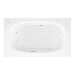 Atlantis Whirlpools Polaris 42 x 66 Rectangular Bathtub 4266P