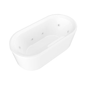 Atlantis Whirlpools Royale 34 x 67 Oval Freestanding Bathtub 3467R