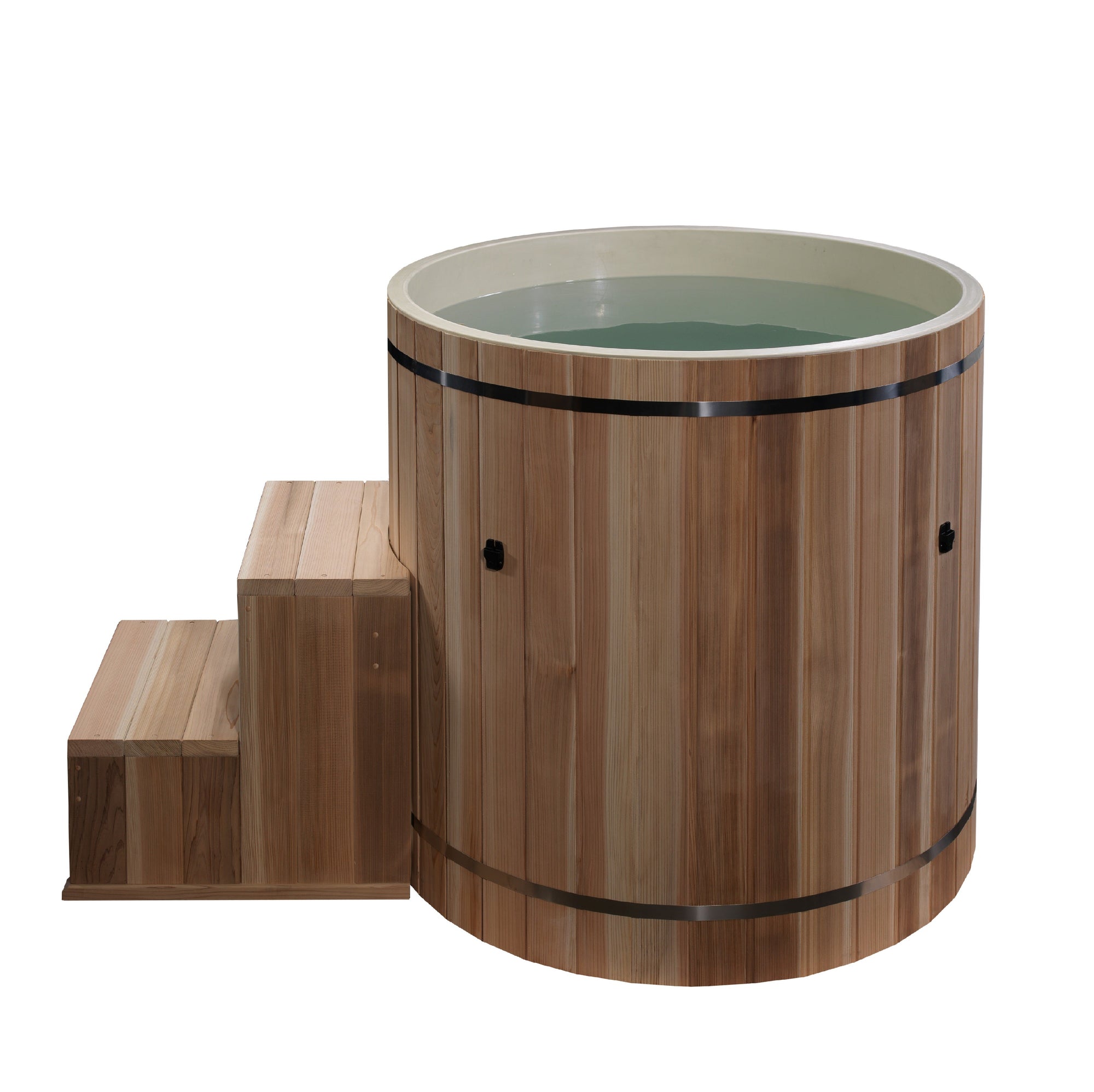 Golden Design Dynamic Cold Therapy Cedar Barrel Spa – Plastic Tub (Tub Only) DCT-B-042-PLPC