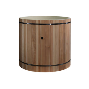 Golden Design Dynamic Cold Therapy Cedar Barrel Spa – Plastic Tub (Tub Only) DCT-B-042-PLPC