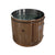 Golden Design Dynamic Cold Therapy Cedar Barrel Spa – Stainless Steel (Tub Only) DCT-B-042-SSPC