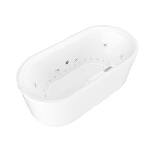 Atlantis Whirlpools Royale 34 x 67 Oval Freestanding Bathtub 3467R