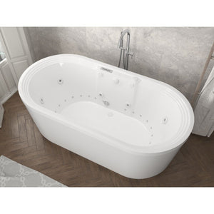 Atlantis Whirlpools Royale 34 x 67 Oval Freestanding Bathtub 3467R