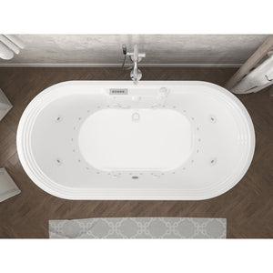 Atlantis Whirlpools Royale 34 x 67 Oval Freestanding Bathtub 3467R