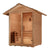 Golden Designs "Arlberg" 3 Person Traditional Outdoor Sauna - Canadian Hemlock GDI-8103-01