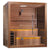 Golden Designs "Kuusamo Edition" 6 Person Traditional Steam Sauna Canadian Red Cedar Interior GDI-7206-01