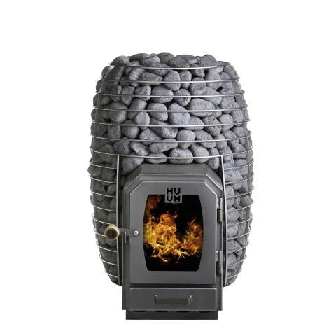 HUUM 17.0kW Sauna HIVE Wood-Fired Sauna Stove with Firebox Extension HIVE Wood LS 17 H10102001