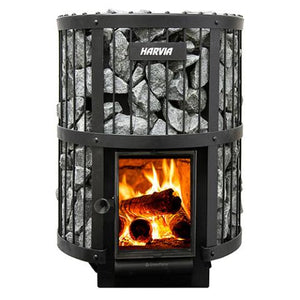 Harvia 15.9kW Legend 240 GreenFlame Series Wood Sauna Stove WK200LD