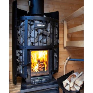 Harvia 15.9kW Legend 240 GreenFlame Series Wood Sauna Stove WK200LD