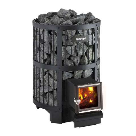 Harvia 21kW Legend 240 SL Series Wood Sauna Stove with Exterior Feed WK240LDSL