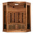 Maxxus 3 Person Full Spectrum Infrared Sauna - Canadian Red Cedar MX-M356-01-FS CED