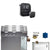 Mr. Steam 5kW MS (AirButler) Steam Shower Generator Package with AirTempo Control in Black Polished Chrome 05C1AEAA000