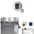 Mr. Steam 5kW MS (Butler) Steam Shower Generator Package with iTempoPlus Control in Round Polished Chrome 05C1ACA0000