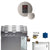 Mr. Steam 5kW MS (Butler) Steam Shower Generator Package with iTempoPlus Control in Round Brushed Nickel 05C1ACB0000