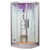 Platinum Corner Steam Shower | 39” x 39” x 89” DZ963F8-White