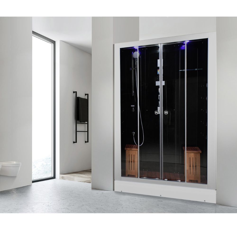 Platinum Steam Shower DZ972F8-3 Black