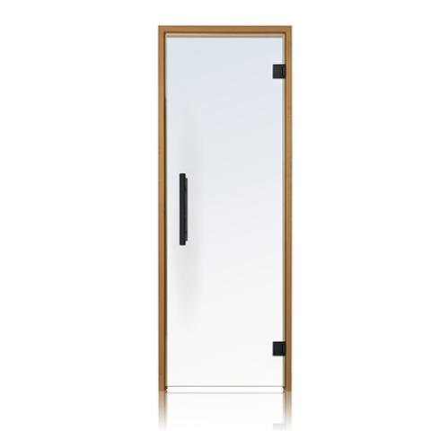 Prosaunas 24x81 Clear Glass Thermo-Aspen Frame Sauna Door