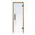 Prosaunas 24x81 Clear Glass Thermo-Aspen Frame Sauna Door