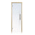 Prosaunas 24x81 Clear Glass with Aspen Frame Sauna Door