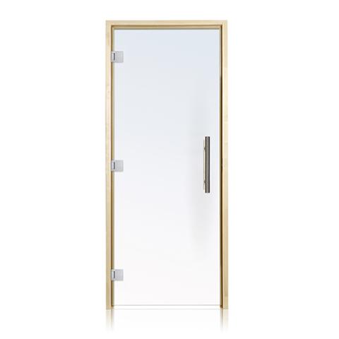 Prosaunas 36x81 Clear ADA Glass with Aspen Frame Sauna Door