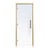 Prosaunas 36x81 Clear ADA Glass with Aspen Frame Sauna Door