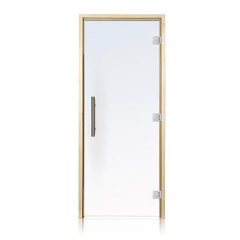 Prosaunas 36x81 Clear ADA Glass with Aspen Frame Sauna Door