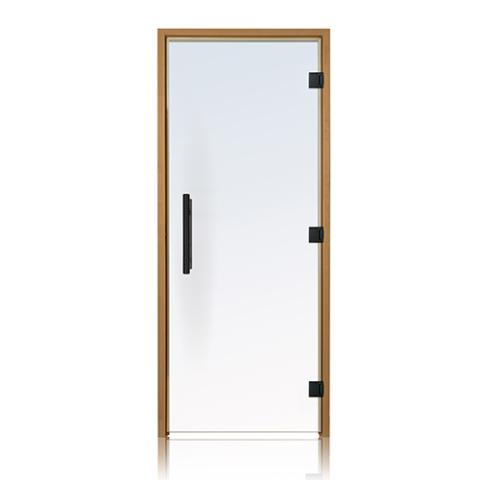 Prosaunas 36x81 Clear ADA Glass with Thermo-Aspen Frame Sauna Door