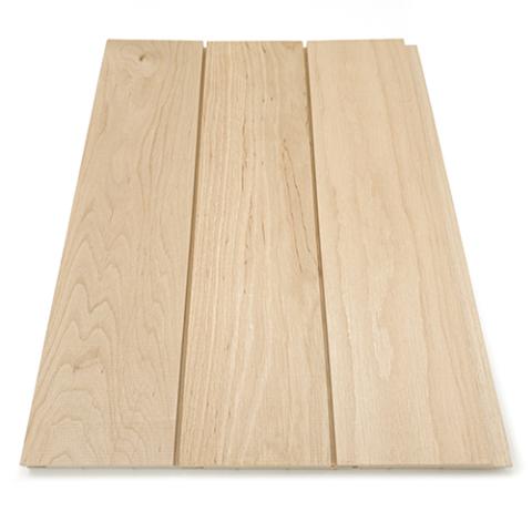 Prosaunas Alder 1x4 T&G STS4 Profile Nickel-Gap Sauna Wood Cladding WOOD662