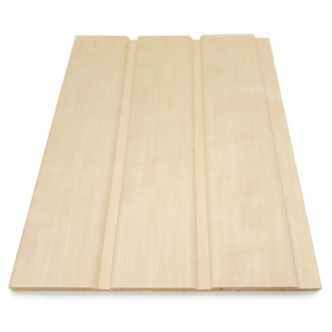 Prosaunas Aspen 1x4 T&G STP Profile Medium-Gap Sauna Wood Cladding WOOD658