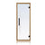 Prosaunas 24x73 Clear Glass with Thermo Aspen Frame Sauna Door