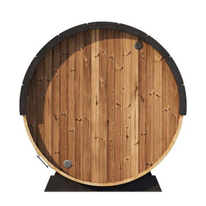 SaunaLife 79"L x 91"H Model EE8G - 6 Person Sauna Barrel