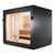 SaunaLife Model G7 Pre-Assembled Outdoor Home Sauna - 6 Person