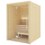 SaunaLife 60" x 60" x 80" Model X2 - 2-Person Indoor Sauna