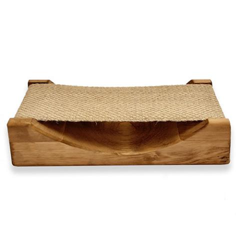 SaunaLife SaunaGear Headrest 1 Wooden Sauna Headrest with Cloth Neck Support PEAALUS