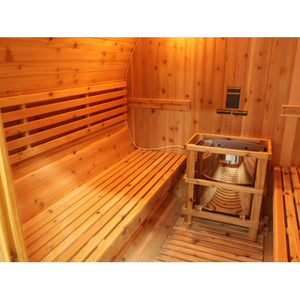 SunRay Galley 4-Person Traditional Barrel Sauna 400SH