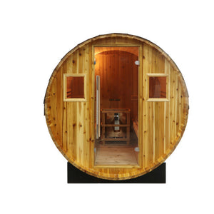 SunRay Galley 4-Person Traditional Barrel Sauna 400SH