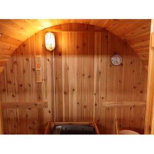 SunRay Solace 2-Person Traditional Barrel Sauna 200SH