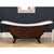 Cambridge Plumbing Extra Large Double Slipper Copper Bronze Acrylic Clawfoot Tub (Fiberglass Core, Interior White Gloss Finish & Hand Painted Faux Copper Bronze Finish) with Deck Mount Faucet Holes ADESXL-DH-ORB-CB - Vital Hydrotherapy