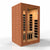 Dynamic Cordoba 2-person Low EMF (Under 8MG) FAR Infrared Sauna (Canadian Hemlock) DYN-6203-01 - Full 2 person capacity - PureTech™ Near Zero EMF - FAR IR Carbon Panels - Natural Reforested Canadian Hemlock wood construction - Clear Tempered glass door and with side Windows - Interior Chromotherapy Color Lighting System - Interior LED control panels - Bluetooth and MP3 auxiliary connection with built in speakers - Vital Hydrotherapy