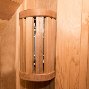 Dundalk Canadian Timber Harmony 4 Person White Cedar Sauna CTC22W - Vital Hydrotherapy