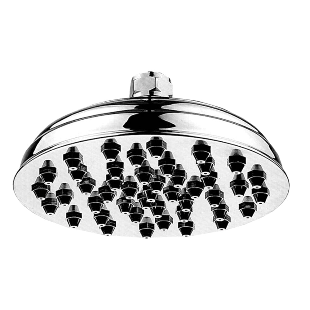 Whitehaus Showerhaus Sunflower Rainfall Showerhead with 45 Nozzles - Solid Brass Construction with Adjustable Ball Joint WHSM01-8 - Vital Hydrotherapy