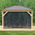 Yardistry 12 x 14 Meridian Gazebo Mesh Kit YM11794COM - Full-length Zippers - Easy Glide Tracks and Ties - Vital Hydrotherapy